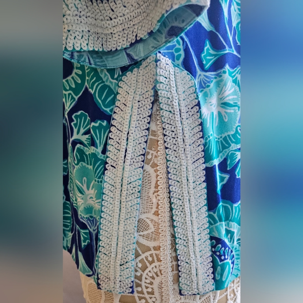 Lilly Pulitzer Renato Tunic New with tags Gorgeous Lilly Top! $178 Retail!! - Picture 12 of 16